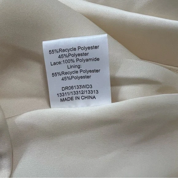 Meshki Cream Mini Dress - Picture 7 of 11